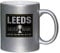 Charisma creative Leeds Silverware Fantastic Silver Effect Ceramic Sparkle Mug