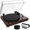 Fluance RT84 Reference High Fidelity Vinyl Turntable Record Player with Ortofon 2M Blue Cartridge, Speed Control Motor, Record Weight, 3 in 1 Stylus and Record Cleaning Vinyl Accessory Kit