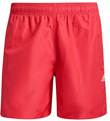 adidas Solid Clx Sh SL, Costume da Bagno Uomo, Rosso (Rosint), XS