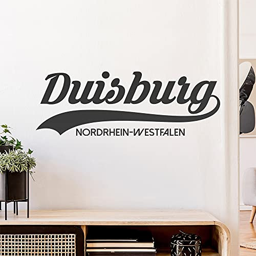 Duisburg Nordrhein-Westfalen Wandtattoo Wandaufkleber Wall Sticker - Dekoration, Küche, Wohnzimmer, Schlafzimmer, Badezimmer