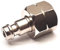 BBQ Male Quick Release Connector 1/4 BSP Left Hand Thread