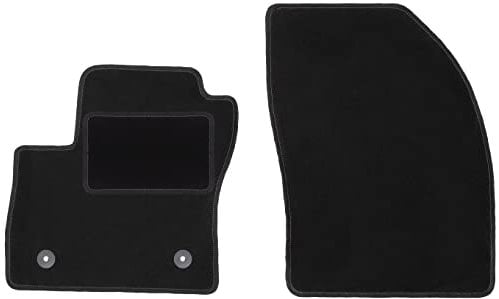 Wielganizator Automatte – Passend für Ford C-MAX MK2 Minivan 2011-2015 – Velours – Autozubehör - Auto Fußmatten – Fußmatte Auto – 2-teilig - schwarz