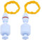 Aideepen 2 sensori di livello dell'acqua, interruttore a galleggiante, sensore liquido per idroponica, giardinaggio, acquario, piscina, serbatoio — 10 W, 52 mm