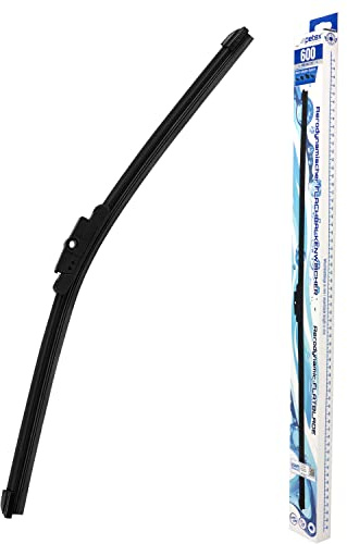 Petex Scheibenwischer Vorne Länge: 600mm Flachbalkenwischblatt Kompatibel mit VW Golf 6 5K1 WBF60004
