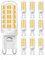 EvaStary G9 LED Lampe, 3W G9 LED Leuchtmittel,LED Birne G9 Ersetzt 40W G9 Halogenlampe, Warmweiß 3000K, 400 Lumens, mini lampadine a led G9 a 360 gradi,Kein Flackern, Dimmbar, G9 Glühbirne, 10er set