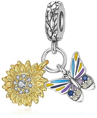 LNQOBU Pearl Charm Argent Sterling 925,Music Charms，Turtle Charme,Compatible pour Européen Bracelets