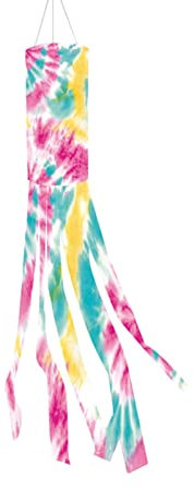 Halloween-Windsack-Flaggen-Windsack-hängende Dekoration für Vorgarten-Terrasse-Rasen-Garten-Party-Dekoration Hängesessel Befestigung Hängematte (E, One Size)