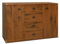 BLACK RED WHITE Kommode Indiana | Sideboard im Landhaus, Industrial, Retro Stil | für Jugendzimmer | Braun