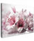 MuchoWow© Wandbilder 70x50 cm Schlafzimmer Home Deko Wohnung Bild Wohnzimmer Fotoleinwand Wand Bilder Leinwand Wall Decor Blumen - Lilie - Sakura - Rosa - Natur