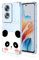 UPLAI Coque pour TCL 505, Très Mince Souple TPU Silicone Antichoc Housse avec 3D Motif de Peinture, Élégant Simple Mignon Transparent Étui.Panda