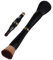 WOONEKY Reise Make Up Pinsel 4 In 1 Make Up Stift Make Up Reise Make Up Pinsel Concealer Pinsel Make Up Doppelseitiger Make Up Pinsel Reisegröße Make Up 4 In 1 Make Up Pinsel