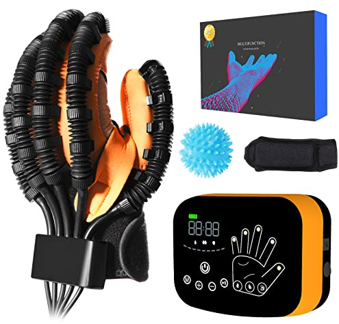 Rehabilitations-Roboter-Handschuhe, Reha Handschuhe Für Hemiplegie, Elektrisches Finger-Hand-Trainingsgerät.