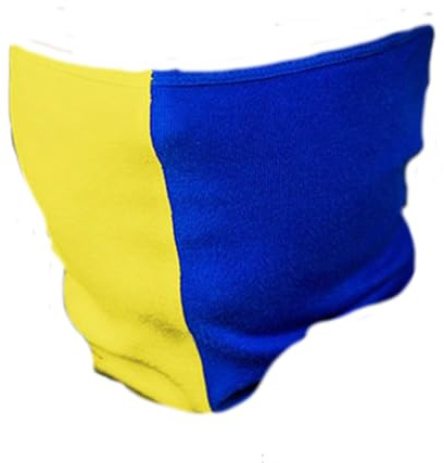 PGWEAR Neck Cover (Gelb/Blau, Standard)