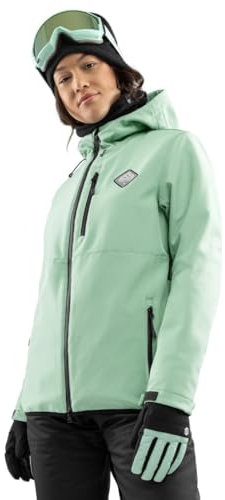 SIROKO - Softshell Skijacke für Damen W2-W Emerald - XXS - Grün