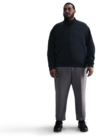 Nike Dri-Fit 24.7 Impossiblysoft Oberteil Und Halbreißverschluss Für Herren, Black/Dk Smoke Grey, HQ6953-010, XL