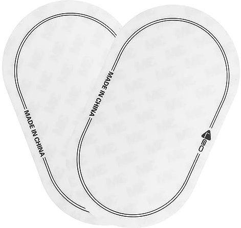 Garneck 2 Stück Bassdrum Patch Doppel Pedal Drum Patch Aufkleber - Hochwertige Trommel Pads Für Percussion Zubehör in Weiß - Ideal Für Schlagzeug Enthusiasten Und Profis