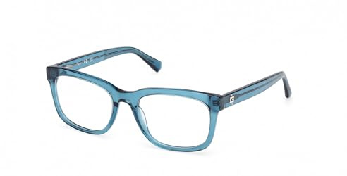 GUESS GU50251 Shiny turquoise 56/19/145 MAN Eyewear Frame