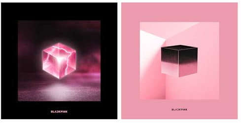 BLACK PINK - 1ST MINI ALBUM SQUARE UP, [SET : BLACK VERSION+PINK VERSION]