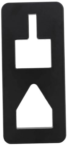 Colcolo T Post Puller Plate Heavy Duty Steel Handyman Jack or S Hook Use Different Gauges of Chain Garden Equipment Fence Post Puller