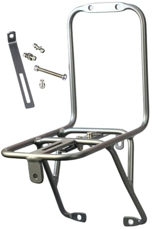 F Fityle Porte-Bagages Avant pour vélo, Accessoire de sacoches en Alliage d'aluminium, Professionnel et Pratique, Porte-Bagages Haut de Gamme