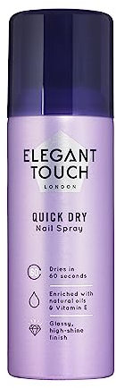 Elegant Touch Spray à séchage rapide pour ongles 125 ml