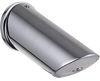 Nuie A3557 Commercial ǀ Modern Bathroom Concealed Anti-Vandal Fixed Shower Head, 63mm x 63mm, Chrome