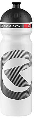 Kellys Trinkflasche 1 L Weiß/ Schwarz