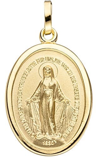 Jobo Damen-Anhänger Milagrosa aus 8 Karat 333 Gold Oval