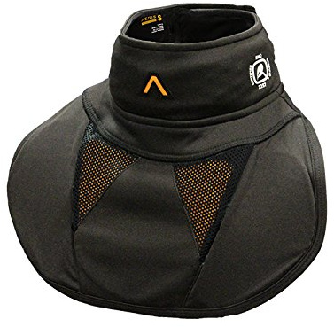 Aegis Interceptor G Hockey Goalie Neck Guard and Chest Protector, D30 Technology Impact Protection, High-Performace, Lightweight and Comfortable Neck Protection for Goalies
