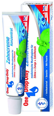 One Drop Only® 3 x 25 ml Zahncreme Konzentrat - konzentrierte & medizinische Zahnpasta in kleinen Tuben zur medizinischen Mundhygiene - Reise Zahncreme (3 x 25 ml)