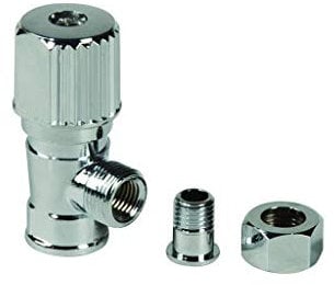 Rubinetto 3/8 Per Cassetta Scarico In Acciaio Cromato