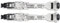 Skibindung Fischer Ambition 10 MN Z3-10 Tourenski Bindung Freeride + Bremse 95mm