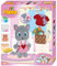 Hama Perlen 3254 Kleines Geschenk-Set Anziehkatze mit ca. 2.500 bunten Midi Bügelperlen mit Durchmesser 5 mm, Stiftplatte, inkl. Bügelpapier, kreativer Bastelspaß für Kinder und Jugendliche