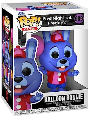 Funko Pop! Games: Five Nights at Freddy's (FNAF) SB - Balloon Bonnie The Rabbit - Vinyl-Sammelfigur - Geschenkidee - Offizielle Handelswaren - Spielzeug Für Kinder und Erwachsene - Video Games Fans