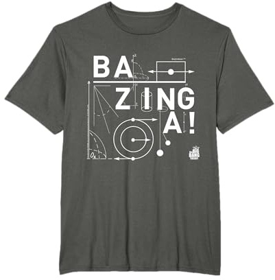 The Big Bang Theory Bazinga Chart T-Shirt