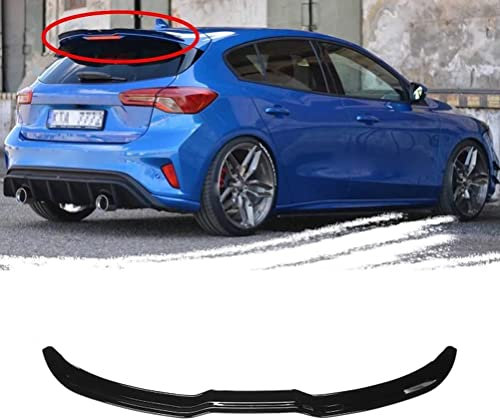 Premium ABS Auto Heckspoiler Spoiler für Ford Focus MK4 ST-LINE 2019 2020 2021 | Car Kofferraum Spoiler Heckklappe Heckflügel Lippe