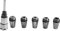 PRATYAHARA 1/4 Inch ER16 Router Collet Adapter Extension Chuck Rod Engraving Machine Extension Rod with Spring Collet Set