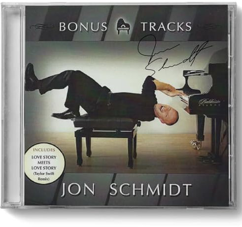 Jon Schmidt - Bonus Tracks Autographed - Relaxation, Meditation and Healing Classical Piano Instrumental New Age Music - The Piano Guys