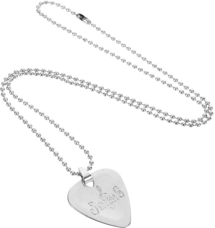 TOPPERFUN Gitarrenplektrum-halskette Aus Hochwertigem Harzmaterial Für Klaren Klang Tragbar Als Bastelanhänger Mit Glatter Oberfläche Für Schutz