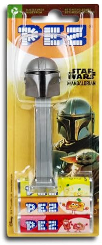 PEZ Spender STAR WARS Mandalorian inkl. 2 x Pez Bonbons 2 x 8,5 g