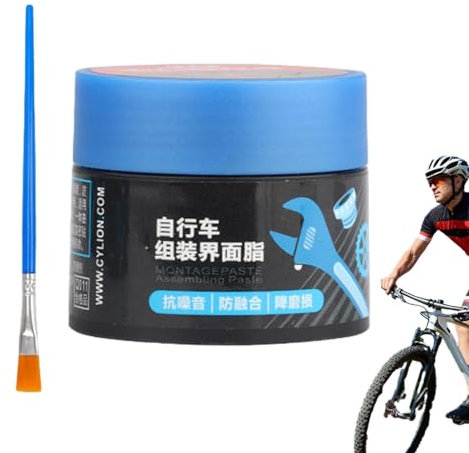 Fahrradfett für Pedale, Fett für Radnabengetriebe, Schmierfett für die Montage von Radlagern, Mountainbikes und Rennrädern zur Geräuschreduzierung im Freien