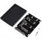 Beufee Adaptador De Convertidor De Caja De Disco Duro, Caja M.2 Sata Ssd Caja M.2 Ssd, Soporta Solamente la Interfaz mSATA (Negro)
