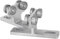 Qezodsx 2 Pezzi Carrello A Rulli Di Installazione Paranco Elettrico Set di Carrello 4 Ruote Set di Carrello in Metallo per 1-5/8 Pollici di Larghezza e 1-5/8 Pollici