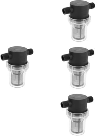 EXCEART 4 Pezzi Filtro Tubo Flessibile In Filtri Colino a Maglia Fine Sostituzione Ingresso Acqua Camper Pulitore Dell'acqua Plastica