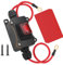 Gebildet Interruptor en Línea DPST de 12V-230V/35A, Cableado Lateral Doble, 35A, Cable 10AWG, CC, Impermeable, IP66, para Automoción y Electrodomésticos