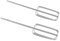 CLISPEED 2 Pièces Lot de Fouets Acier Inoxydable pour Batteur Électrique Accessoires Universels de Remplacement pour Cuisine