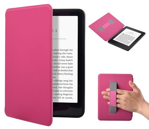 Étui Compatible avec Kindle Paperwhite 2024 (12e génération), Colorsoft Signature Edition 7 2024, étui Intelligent léger entièrement Nouveau avec réveil/Veille Automatique 2025