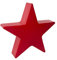 8 seasons design Shining Star Ø 60 cm (rot) Indoor & Outdoor