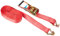 Kerbl Ratschenzurrgurt 2-teilig, rot, 50mm / 10m, Zurrkraft 5000 kg
