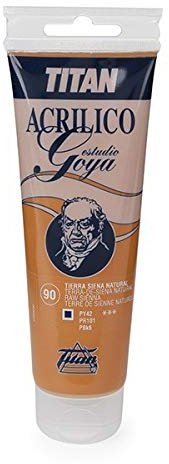 ACRÍLICO GOYA ESTUDIO TIERRA SIENA NATURAL 125 ML Nº 90